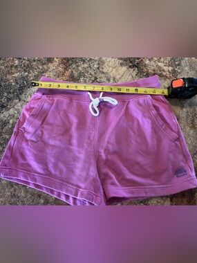 Roots Women’s Pink-Purple Drawstring Casual Shorts